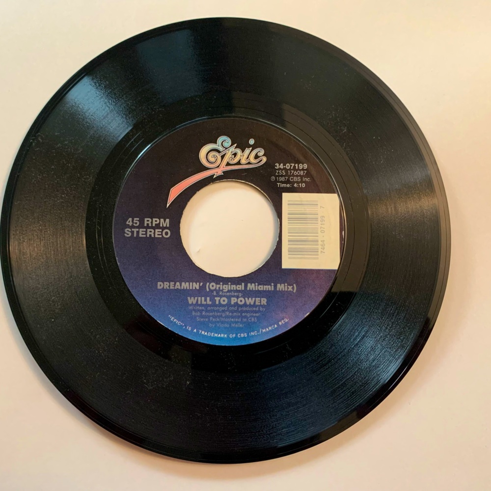 WILL TO POWER DREAMIN 12 “1987 Epic 49-06830 FREESTYLE”